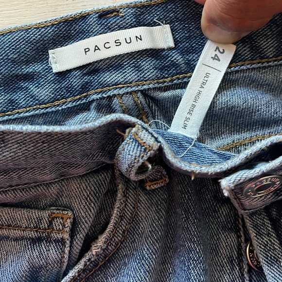Pacsun ultra high rise slim jeans - Picture 3 of 4